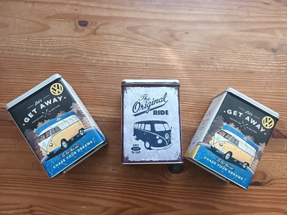 Set van 3 VW Bus blikken - Get Away & The Original Ride, Ophalen