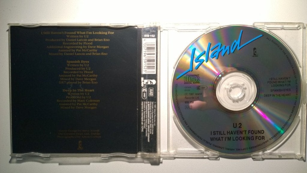 U2 - I Still Haven't Found What I'm Looking For, Ophalen of Verzenden, Zo goed als nieuw, Rock en Metal