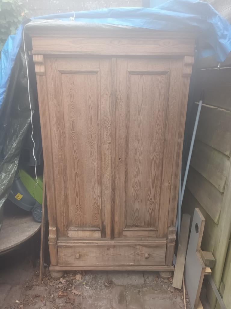 Gratis - Grenen kast - Sloophout, Tuin en Terras, Minder dan 3 m³, Ophalen