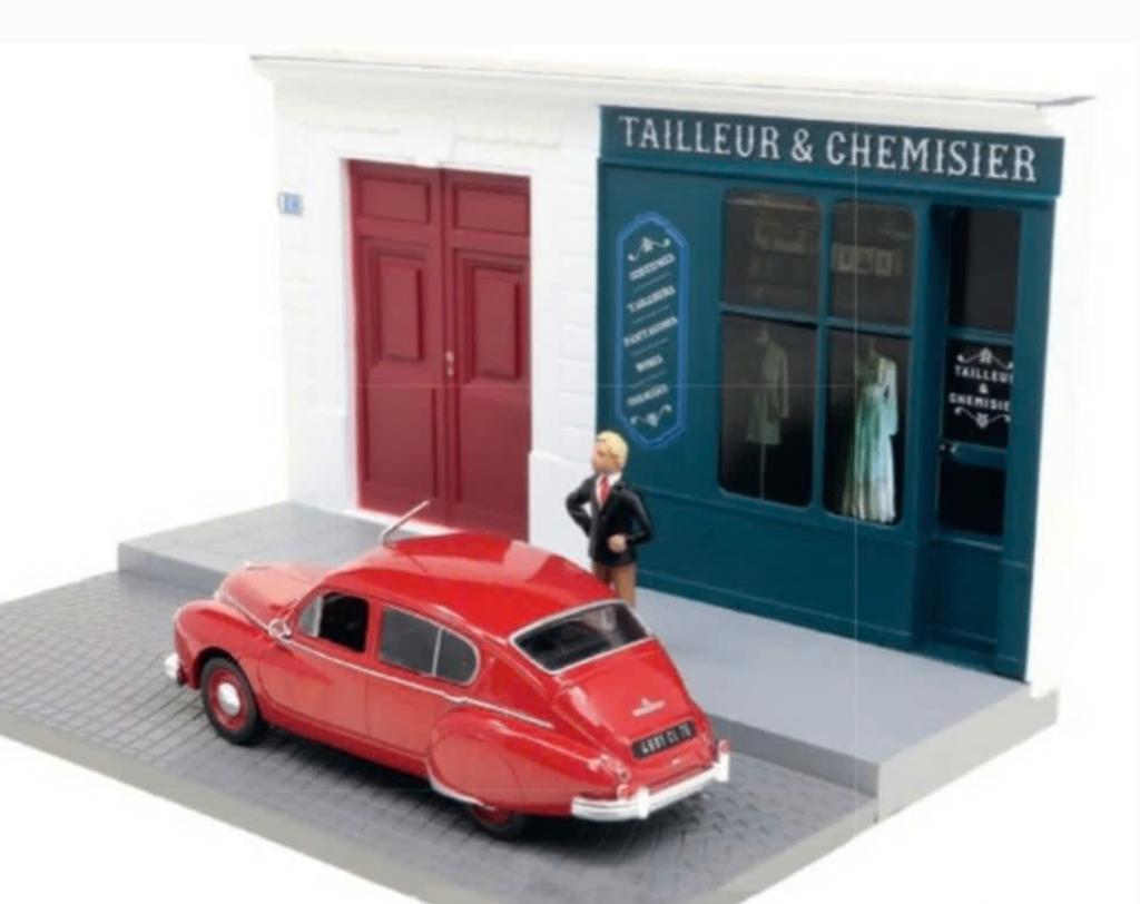 Hotchkiss kleermaker winkel diorama 1/43 serie Utilitaires