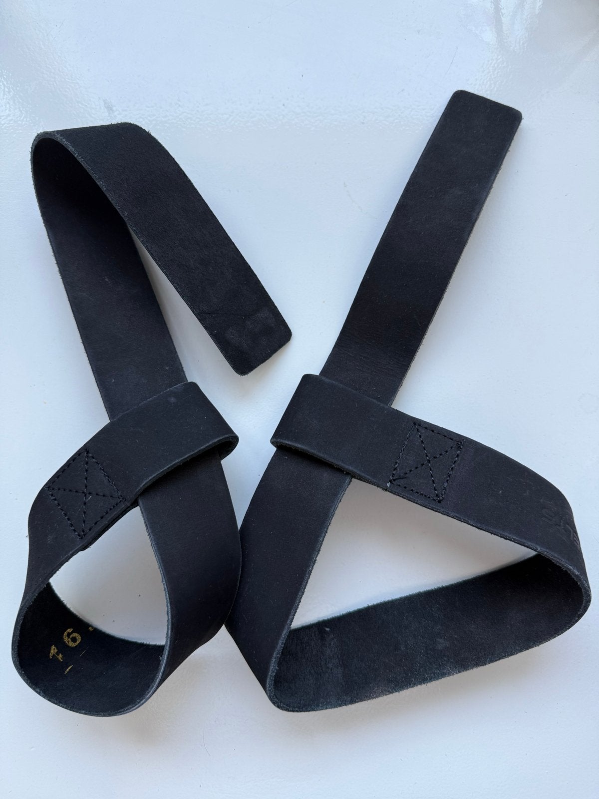 BARBELTS Leren Lifting Straps NIEUW, Ophalen, Nieuw, Rug, Halterriem