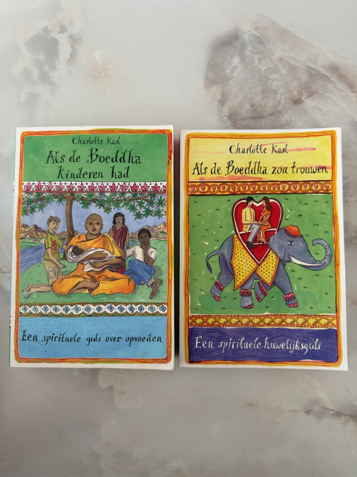 Charlotte Kasl: Als de Boeddha Kinderen had & Als de Boeddha, Ophalen of Verzenden, Gelezen, Spiritualiteit algemeen, Achtergrond en Informatie