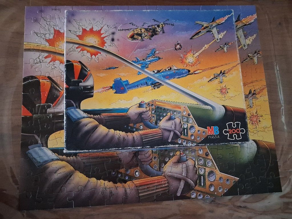 Puzzel Gi Joe action force, Ophalen, Zo goed als nieuw