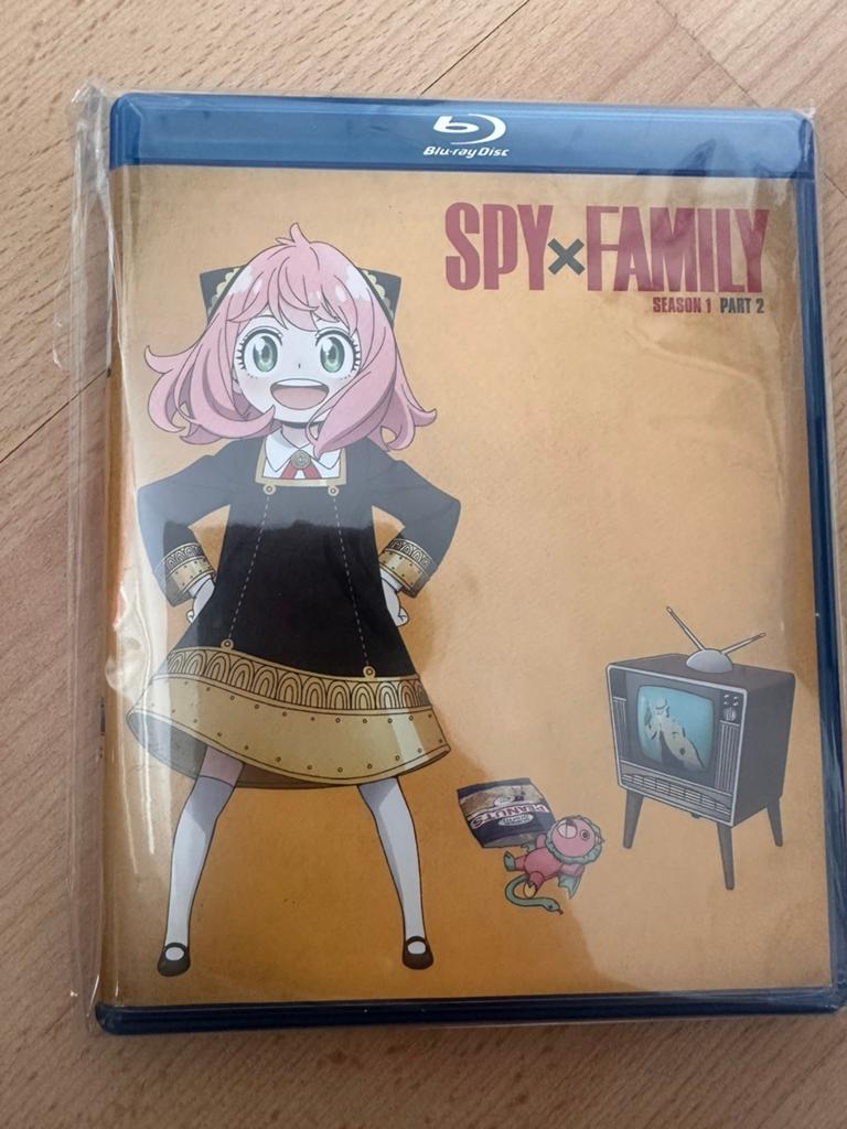 Spy X Family Season 1 Part 2 Anime Bluray!, Ophalen of Verzenden, Zo goed als nieuw