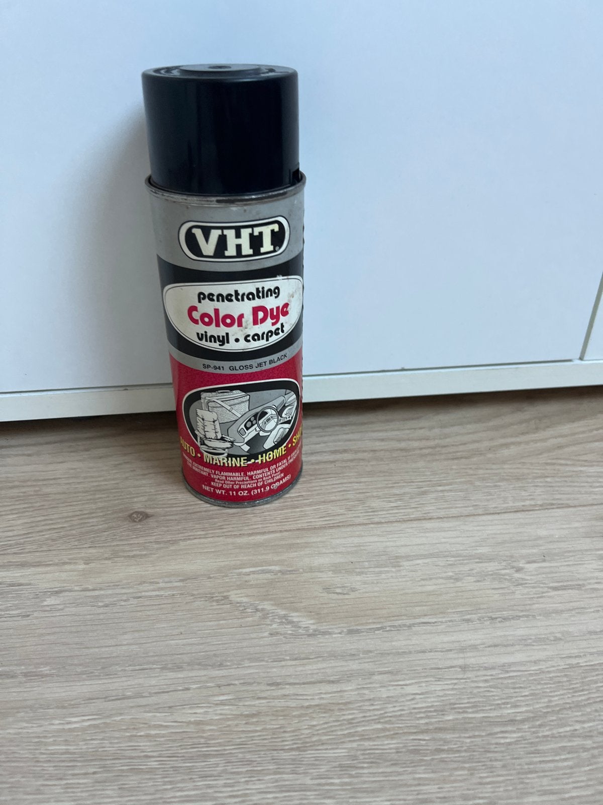 VHT Penetrating Color Dye Vinyl & Carpet Spray - Zwart, Ophalen of Verzenden
