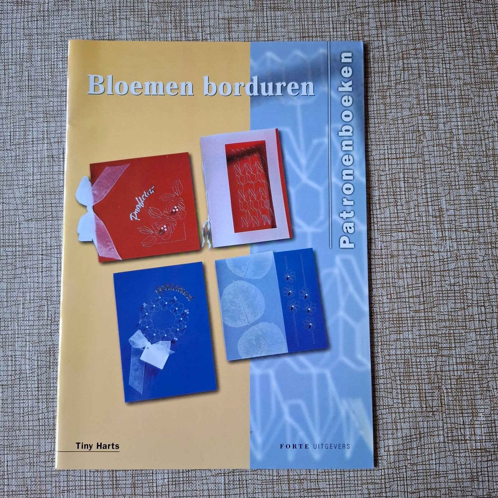 Bloemen borduren, Ophalen of Verzenden, Overige onderwerpen