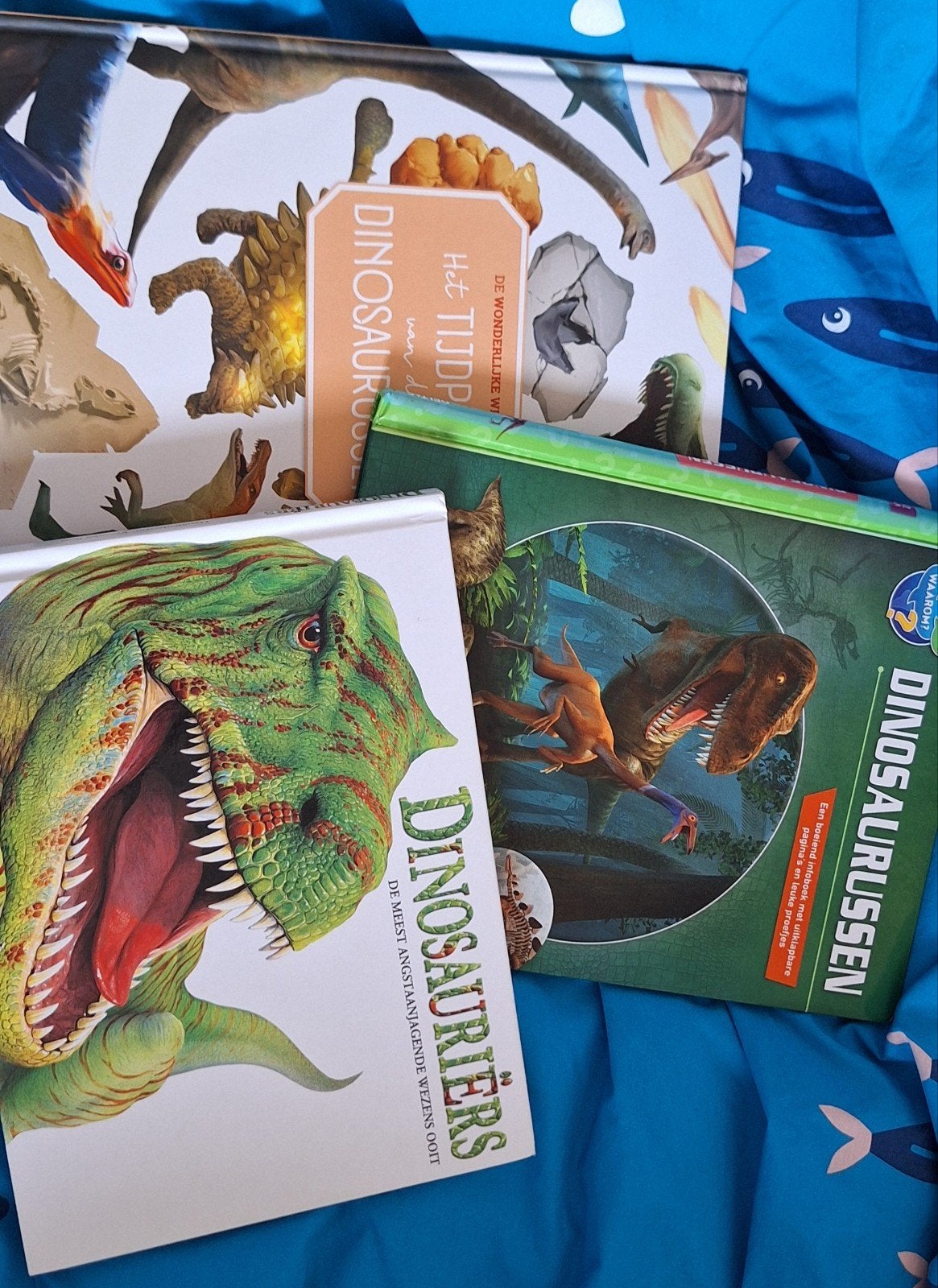 Dinosaurus boeken set - 3 stuks, Boeken, Ophalen of Verzenden