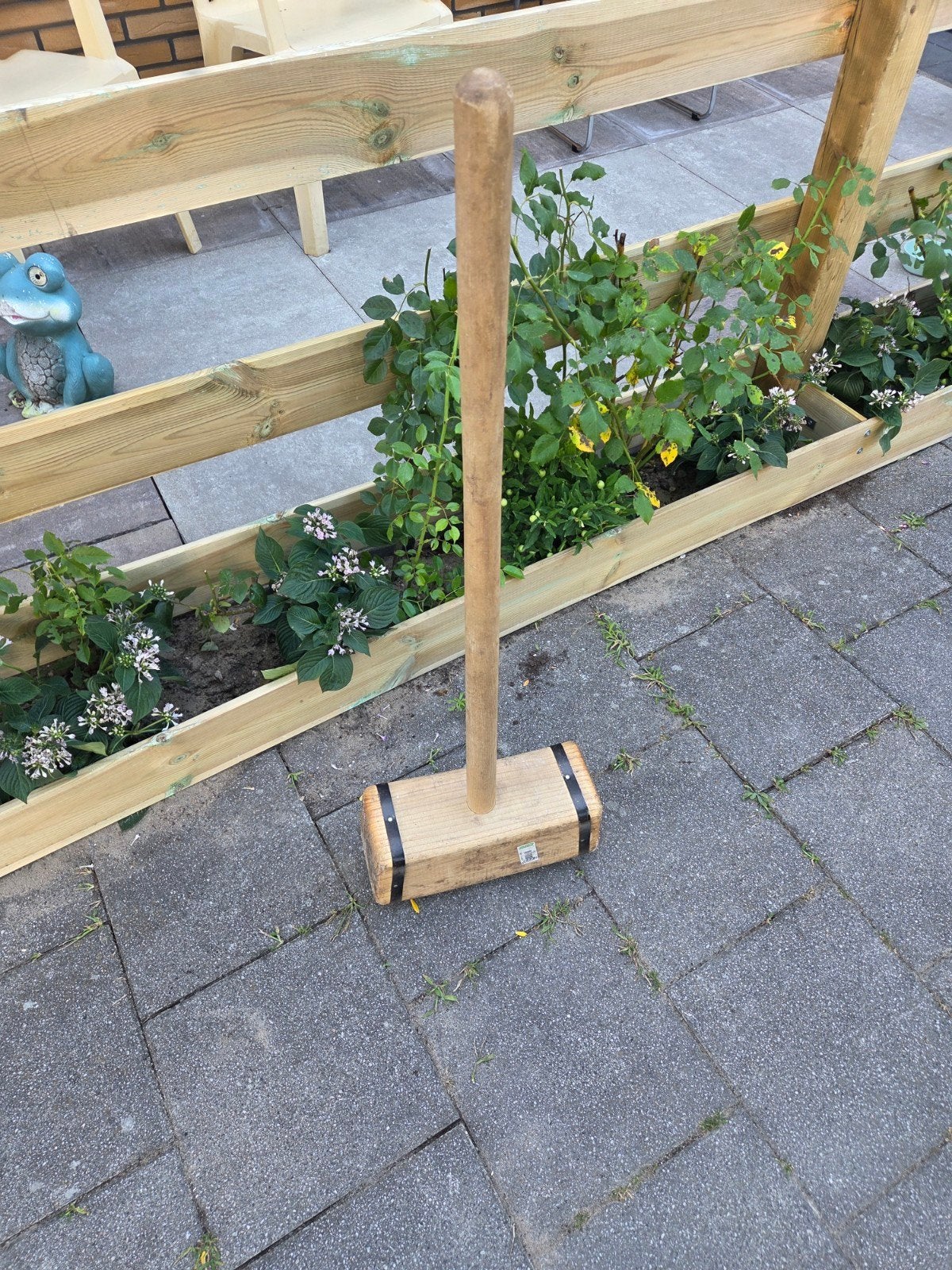 Houd hamer, Ophalen