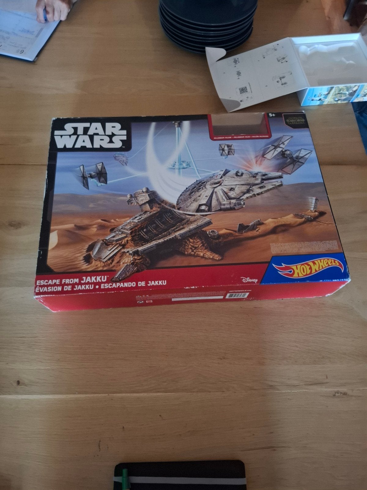 Hot Wheels Star Wars Escape from Jakku speelset, Ophalen, Zo goed als nieuw, Jongen of Meisje