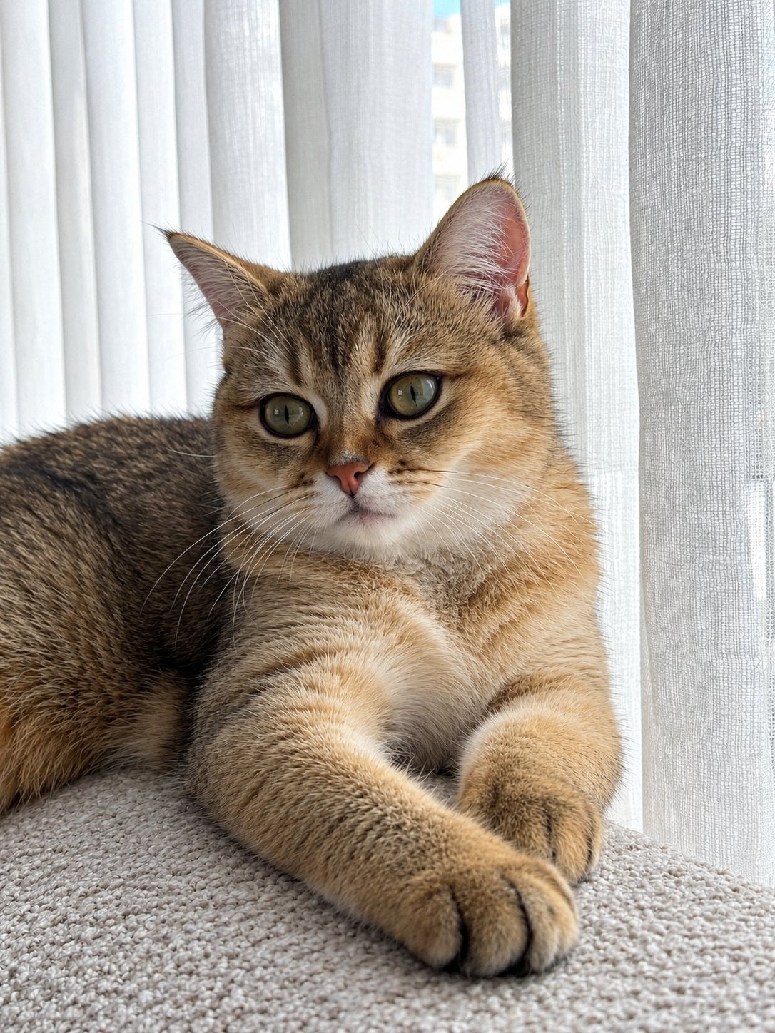 Prachtig golden shaded poesje, Dieren en Toebehoren, Poes, Ontwormd