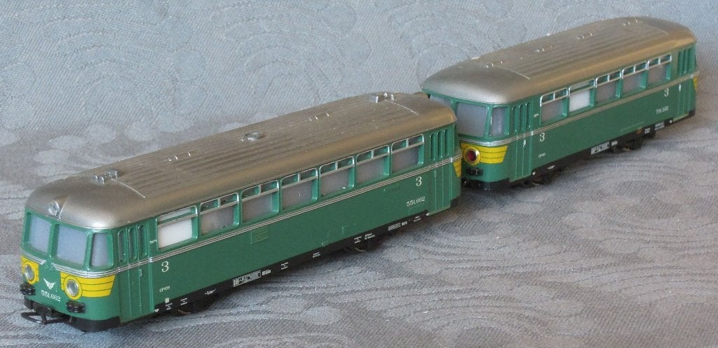 Nr R-RR26: 1 Belgische Marklin railbus 2-delig 3135, Wisselstroom, Locomotief, Tweedehands onbekend., Ophalen of Verzenden