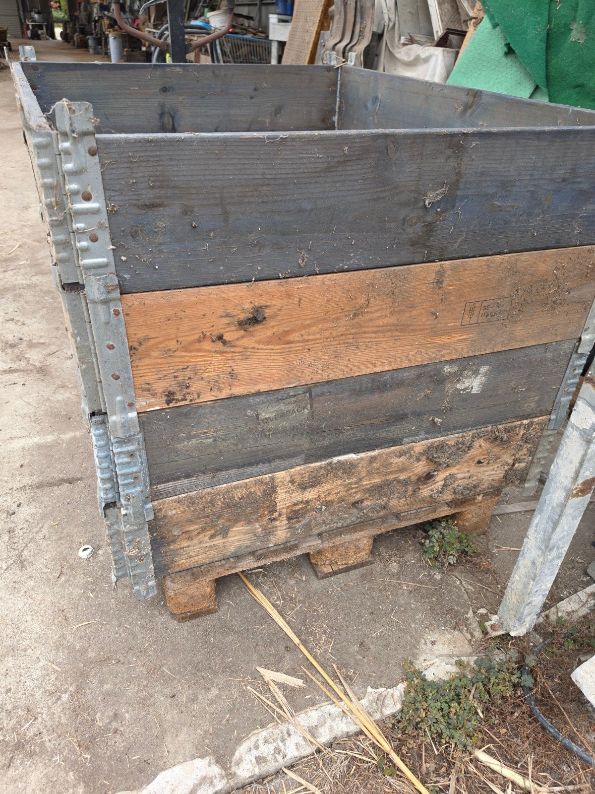 Pallet randen - Stevige houten opzetranden, moestuin, Ophalen, Gebruikt, 100 cm of meer, 60 cm of meer