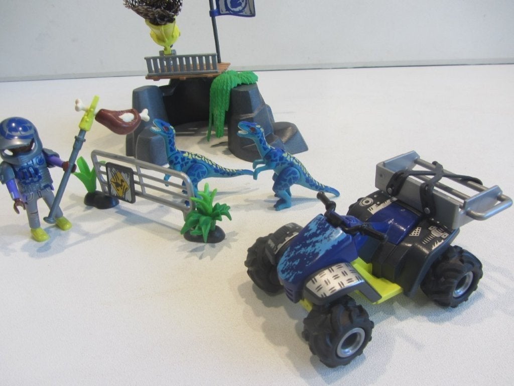 PLAYMOBIL, 70866 Dino Rise avonturen van Jaden met quad, Ophalen of Verzenden, Gebruikt, Los playmobil