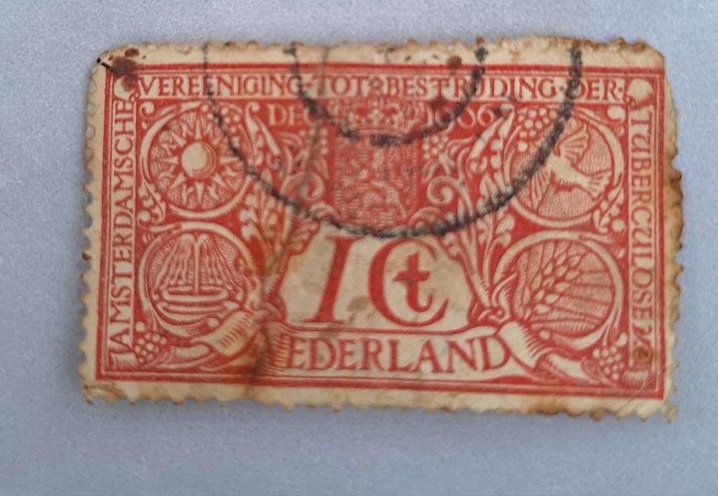 Nederlandse Tuberculose postzegel, Postzegels en Munten, Ophalen of Verzenden
