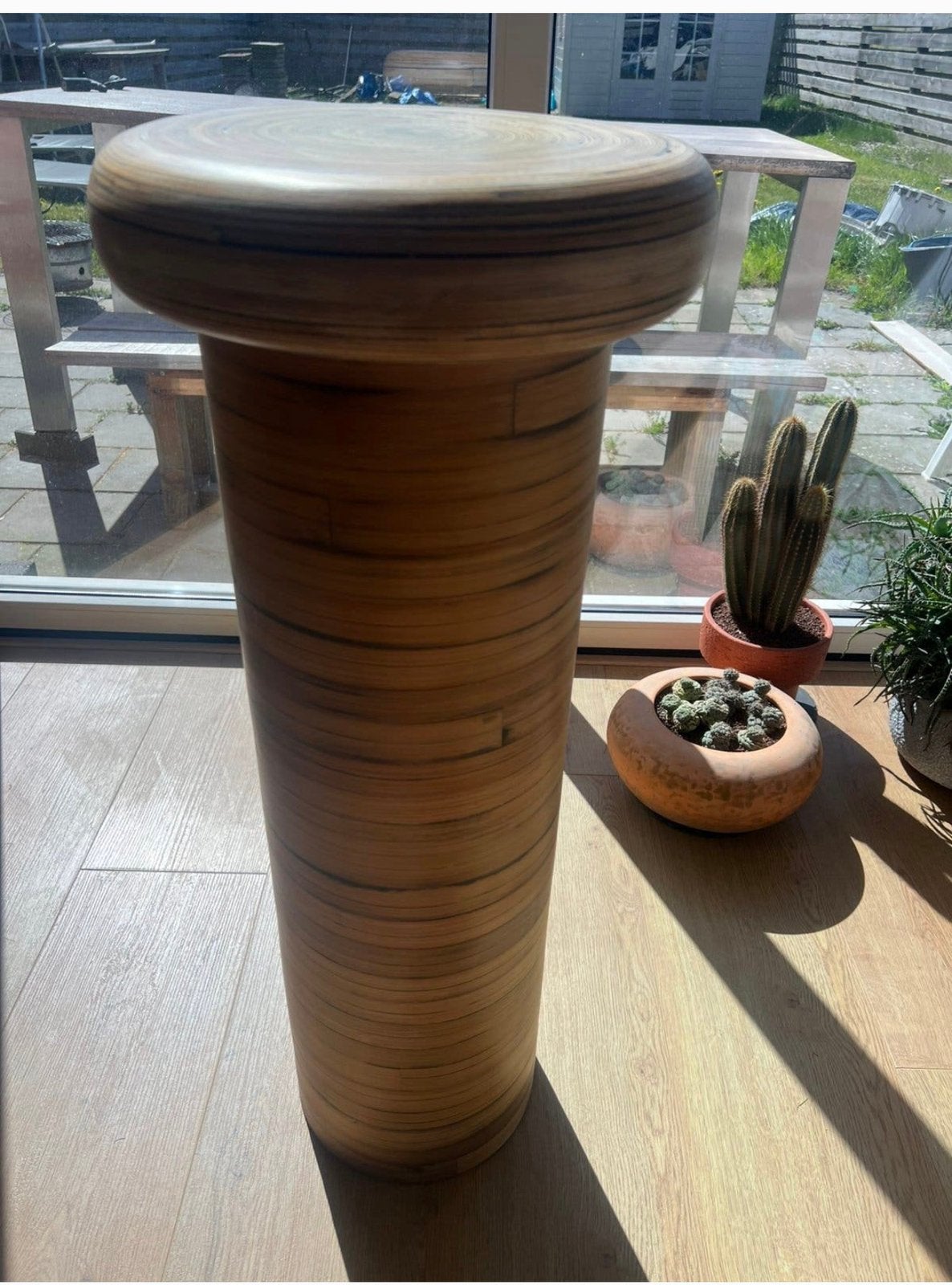 Bamboe plantentafel., Ophalen, Zo goed als nieuw