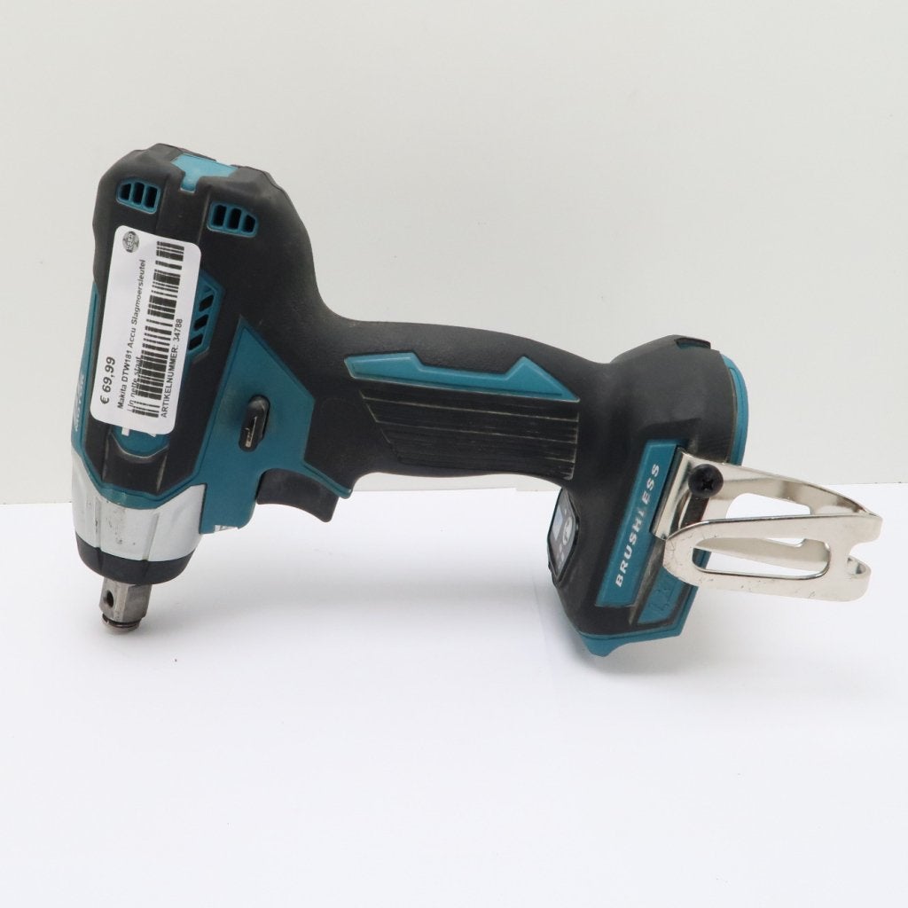Makita DTW181 18V Slagmoersleutel Body | In Nette Staat, Makita, Zo goed als nieuw, Support@makita.com, Makita Corporation, 3-11-8, Sumiyoshi-cho, 
Anjo, Aichi 446-8502
Japan