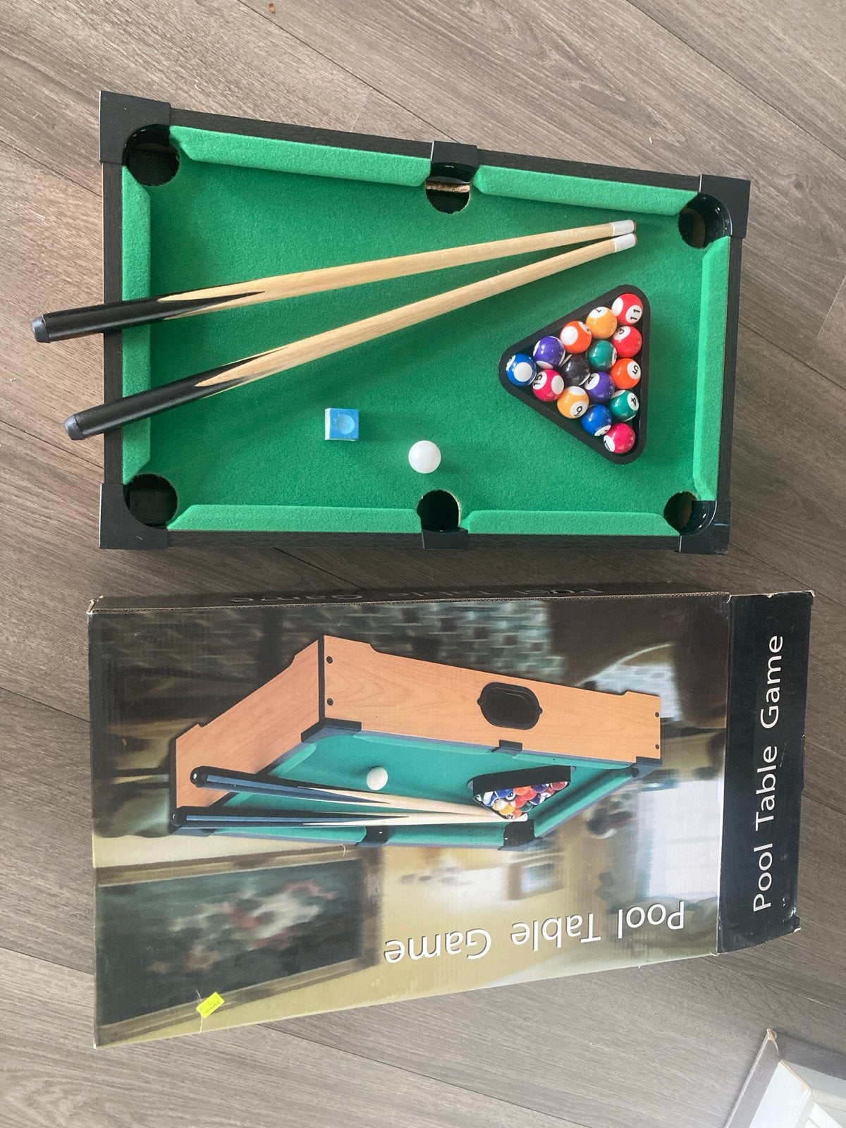 Mini Pooltafel Spel, Ophalen, Zo goed als nieuw