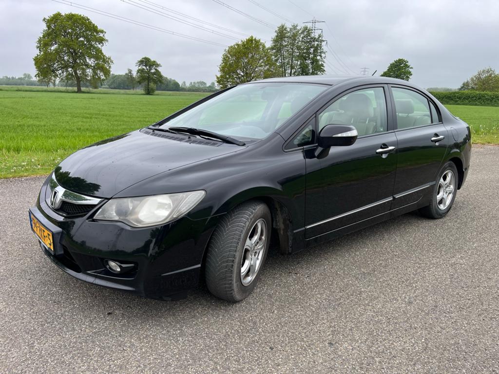 Honda Civic 1.3 Vtec Hybrid 4DR C-tr. 2011 Zwart, Auto's, Honda, Particulier, Civic, Hybride Elektrisch/Benzine, Euro 5, A, Sedan