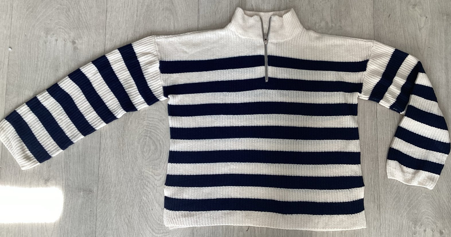 gestreepte trui maat S wit-blauw van Vero Moda, Blauw, Vero Moda, Ophalen of Verzenden, Zo goed als nieuw