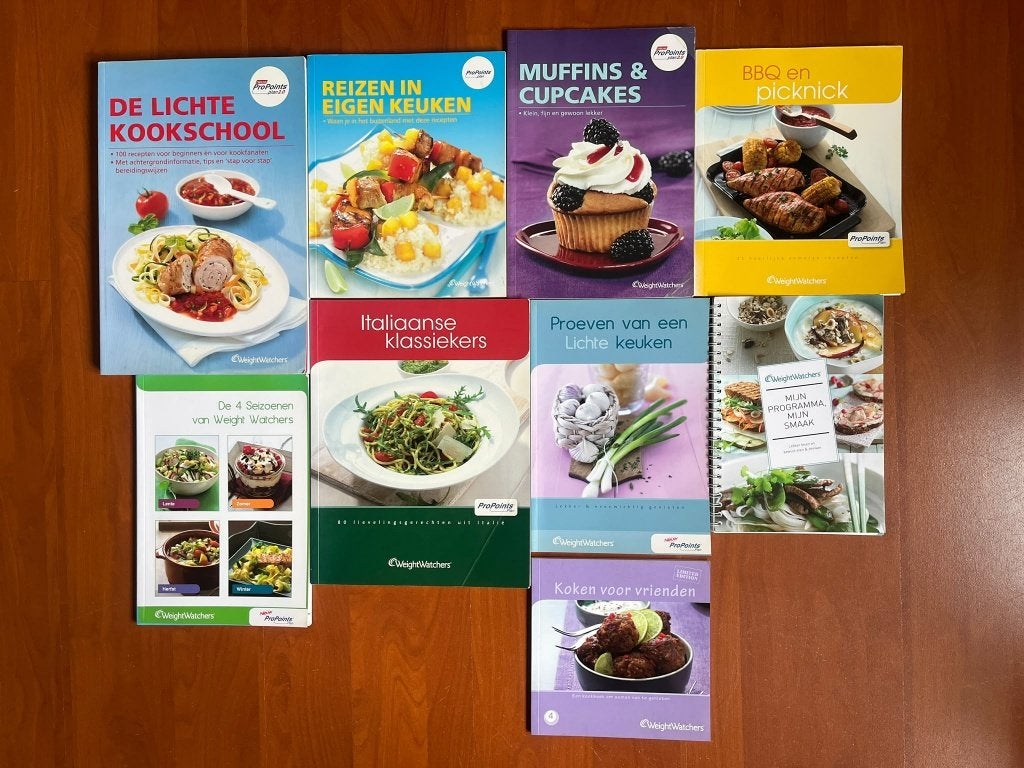 Diverse Weight Watchers kookboeken 3,00 per stuk, Ophalen of Verzenden, Zo goed als nieuw, Dieet en Voeding, Weight Watchers
