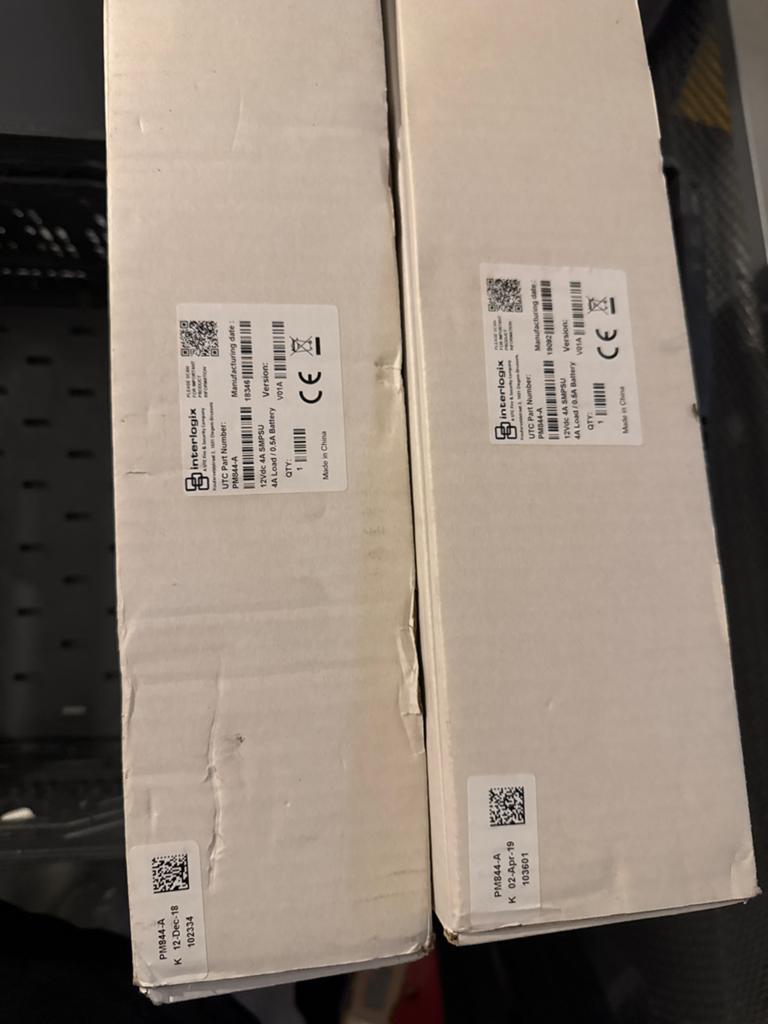 Interlogix PM844-A 12Vdc 4A SMPSU Voedingseenheid, Ophalen of Verzenden, Nieuw