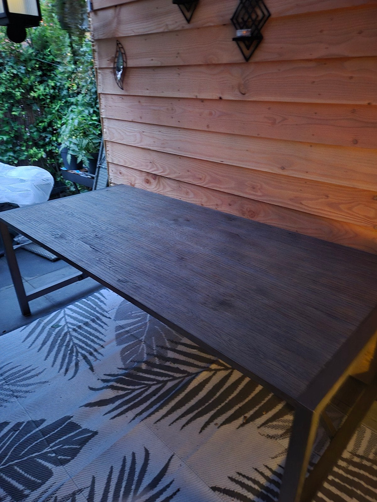Robuuste tuintafel - Perfect voor buiten, Ophalen, Nieuw, Rechthoekig, Hout
