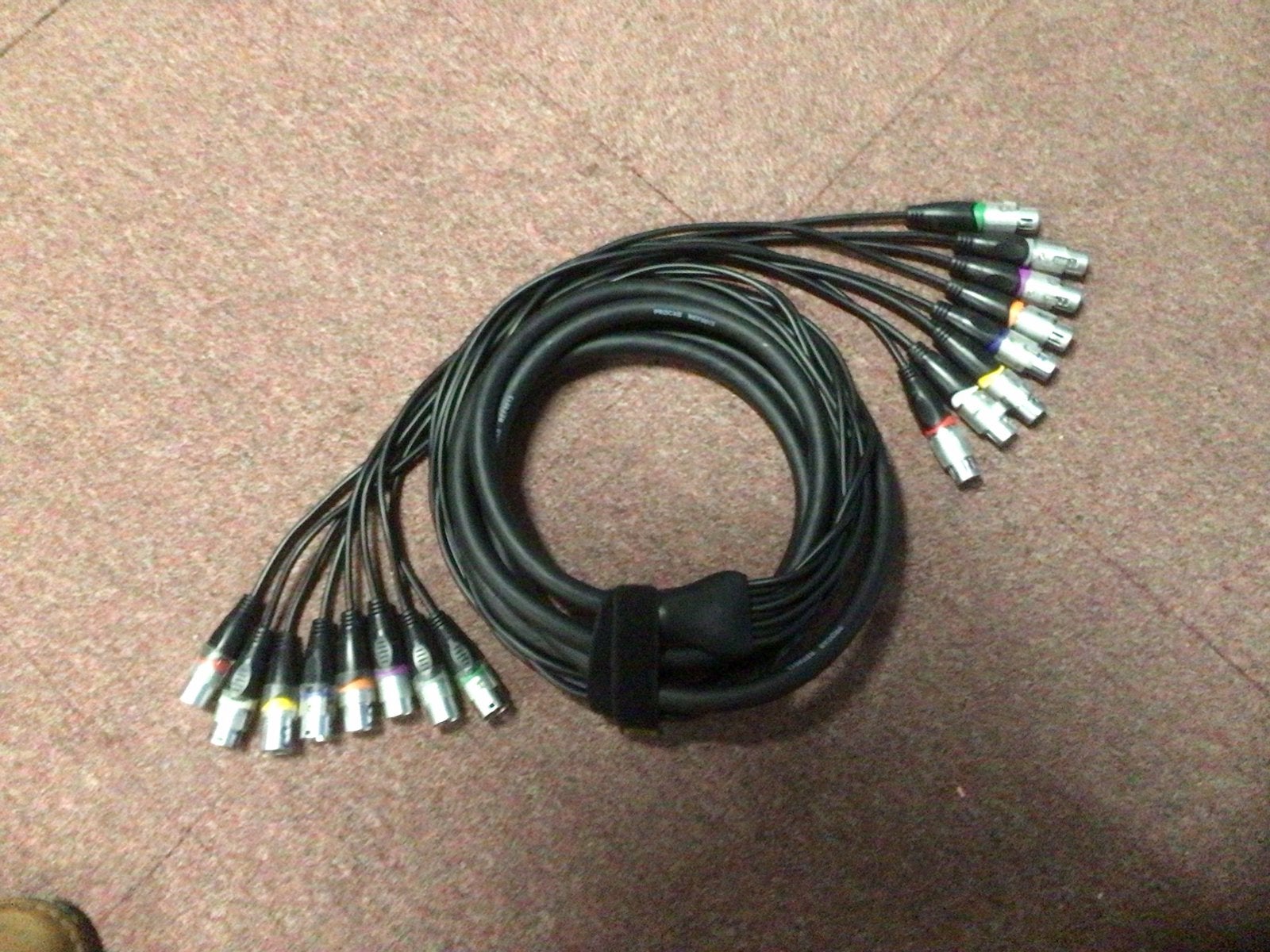 multicore  8 kanaals male naar female 5mtr, Procab, Ophalen, Zo goed als nieuw, Minder dan 2 meter, Overige kabels