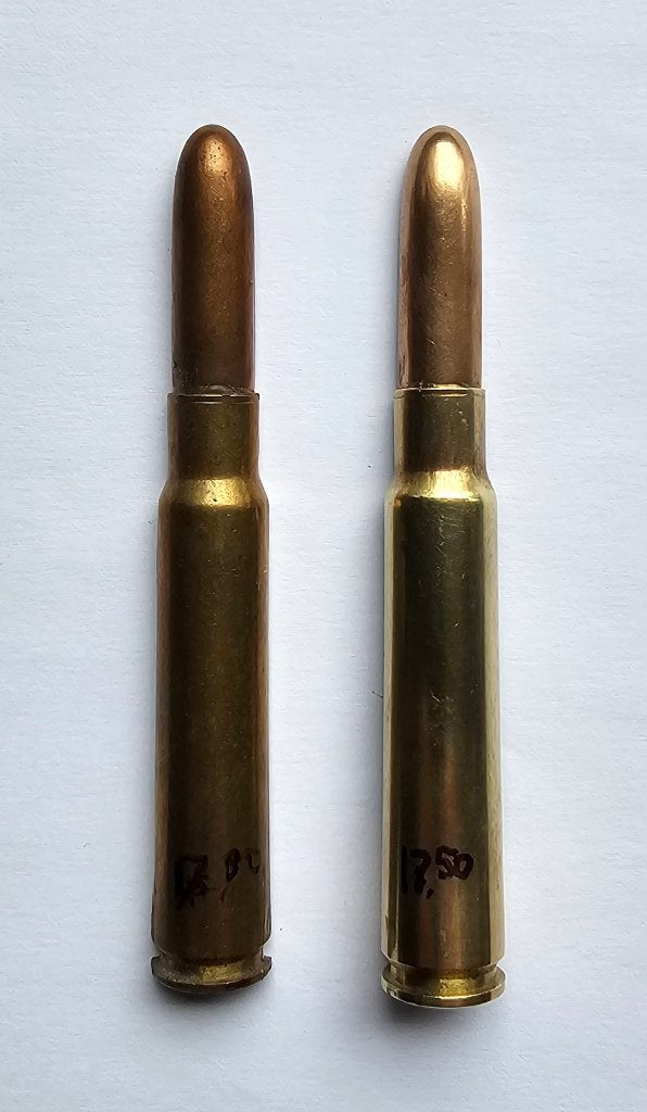 Mauser 8mm M88 DOORSNEDEN, Ophalen of Verzenden, Landmacht, Duitsland, Hulzen of Bodemvondsten