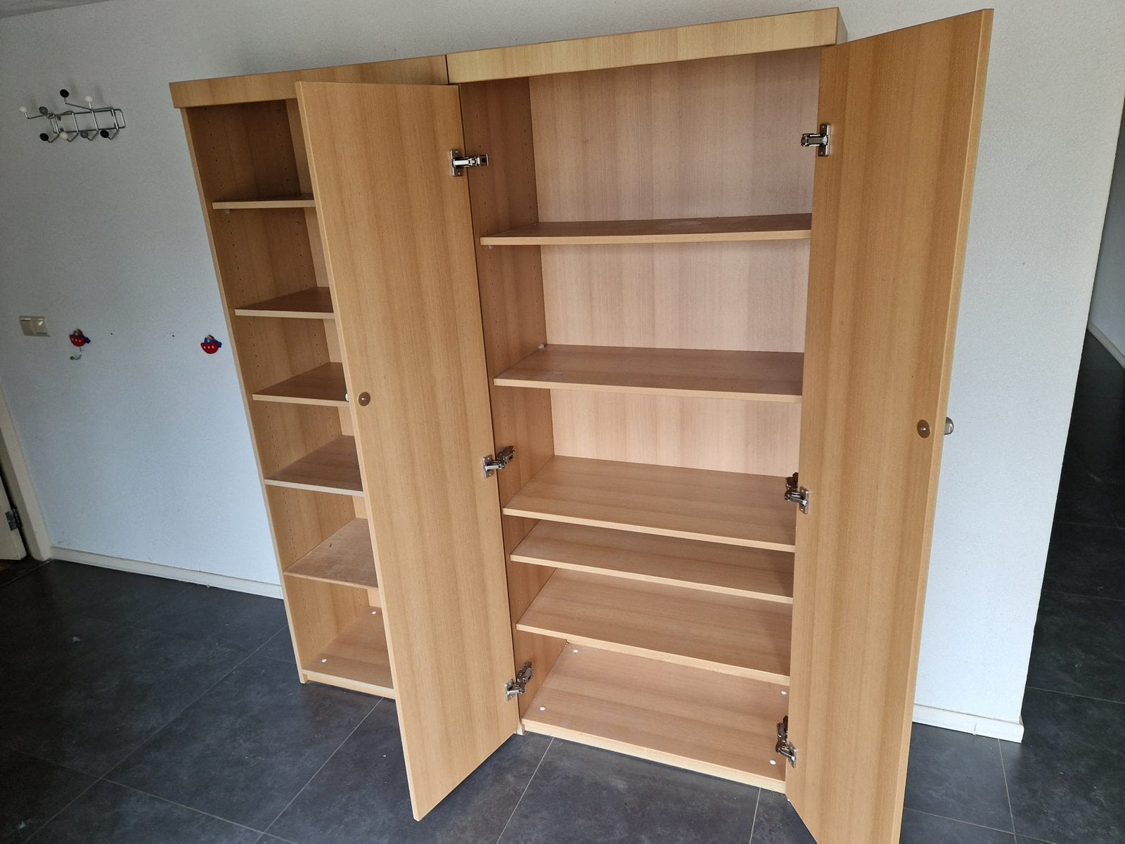 Kast beuken, Ophalen, Gebruikt, Minder dan 150 cm, Minder dan 100 cm