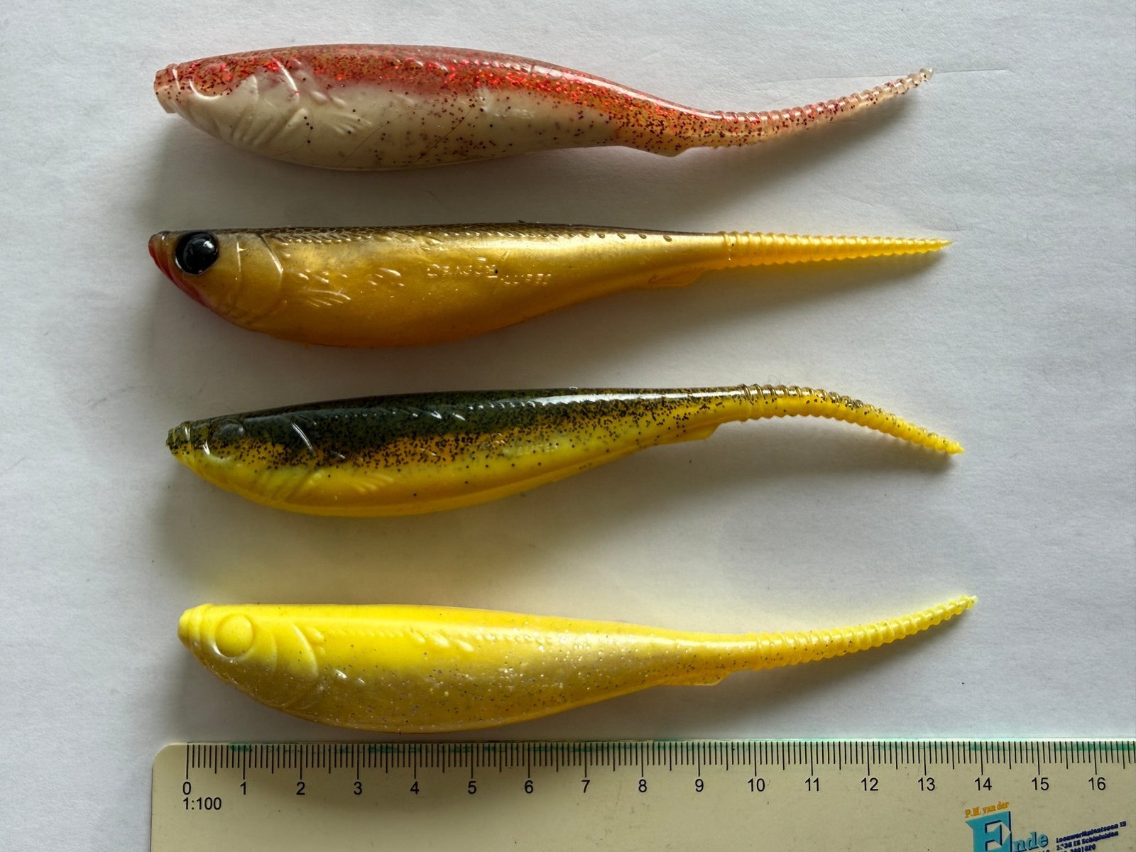 Dragon V-Lures Jerky 15cm 21g – 4 softbaits, Ophalen of Verzenden, Nieuw, Haak