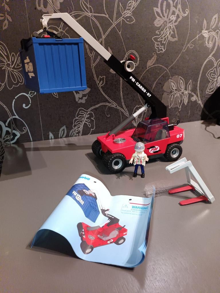 Playmobil reachstacker, Ophalen of Verzenden