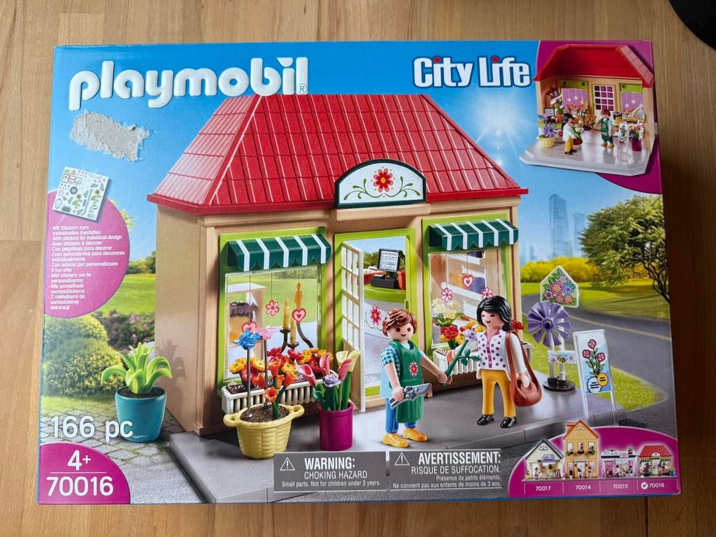 Playmobil 70016 Bloemenwinkel - Nieuw - Koopje!, Ophalen of Verzenden, Nieuw, Complete set
