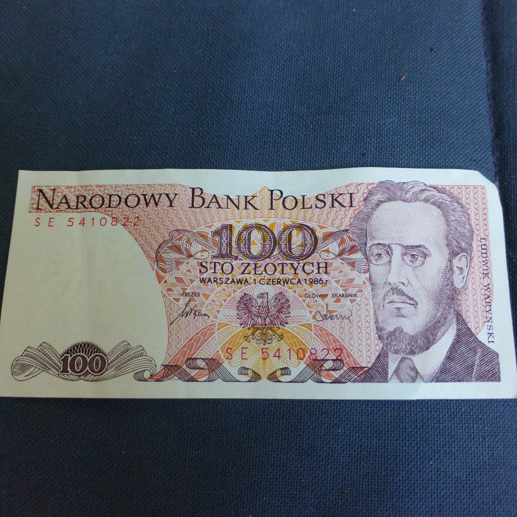 Bank biljet uit Polen 100 Zlotych, Ophalen of Verzenden, Polen, Los biljet