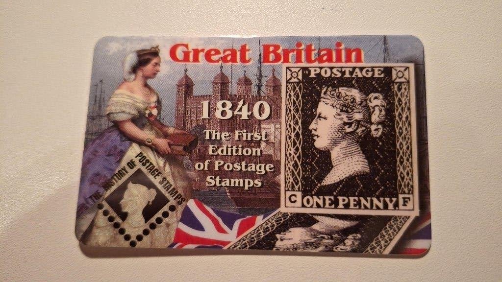 Telefoonkaart Great Britain 1840 One Penny Ongebruikt, Verzamelen, Ophalen of Verzenden, Buitenland