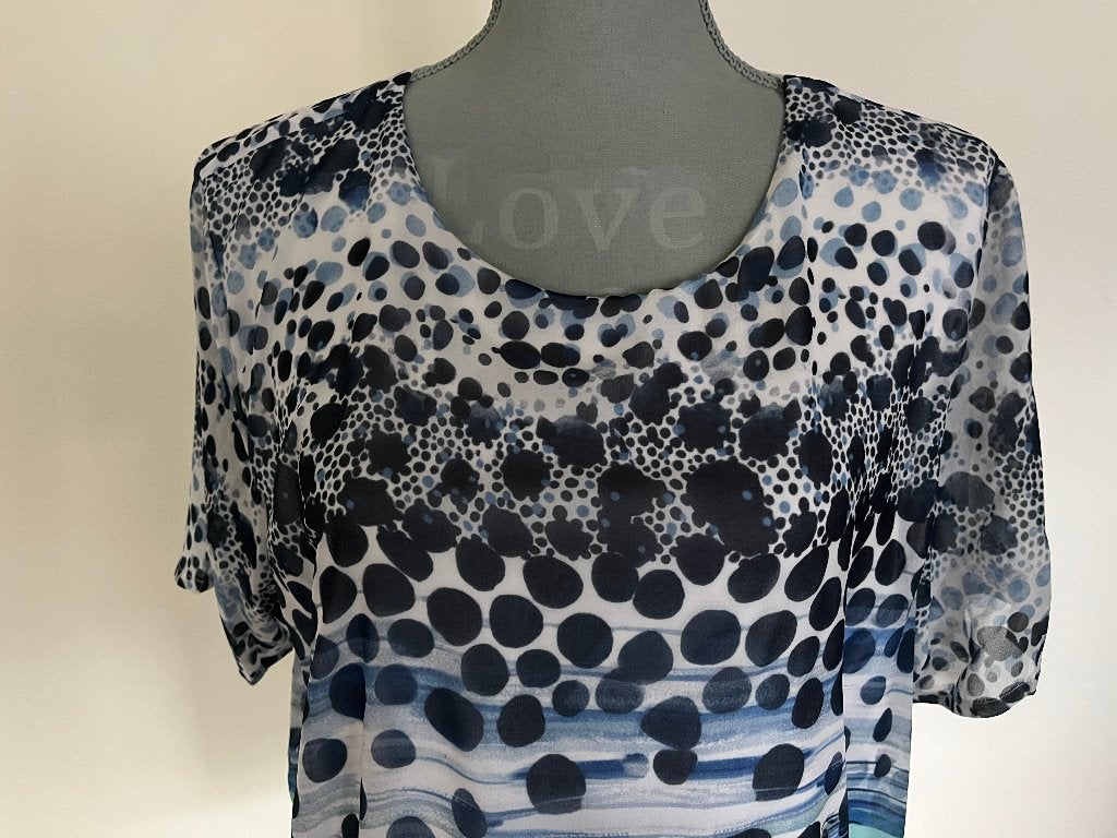 Top met korte mouwen - Witteveen, Meerkleurig, Witteveen, Gedragen, Shirt of Top