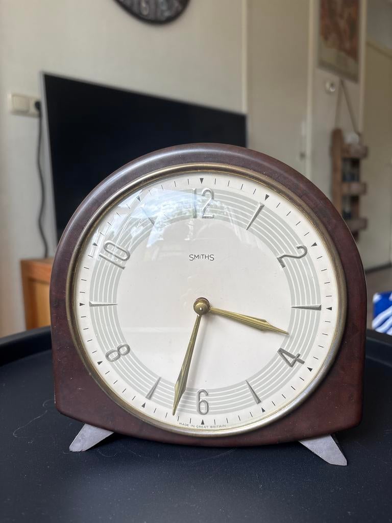 Vintage Smiths Tafelklok - Made in Great Britain, Ophalen