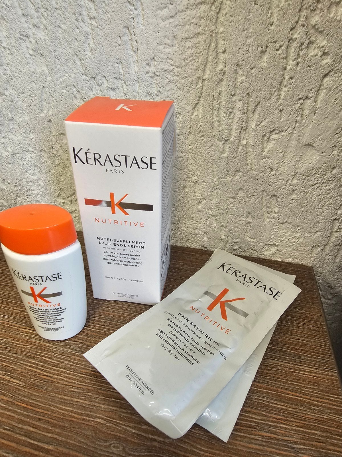 Kérastase Nutritive Haarverzorgingsset (Nieuw), Ophalen of Verzenden, Nieuw, Haarverzorger of -hersteller