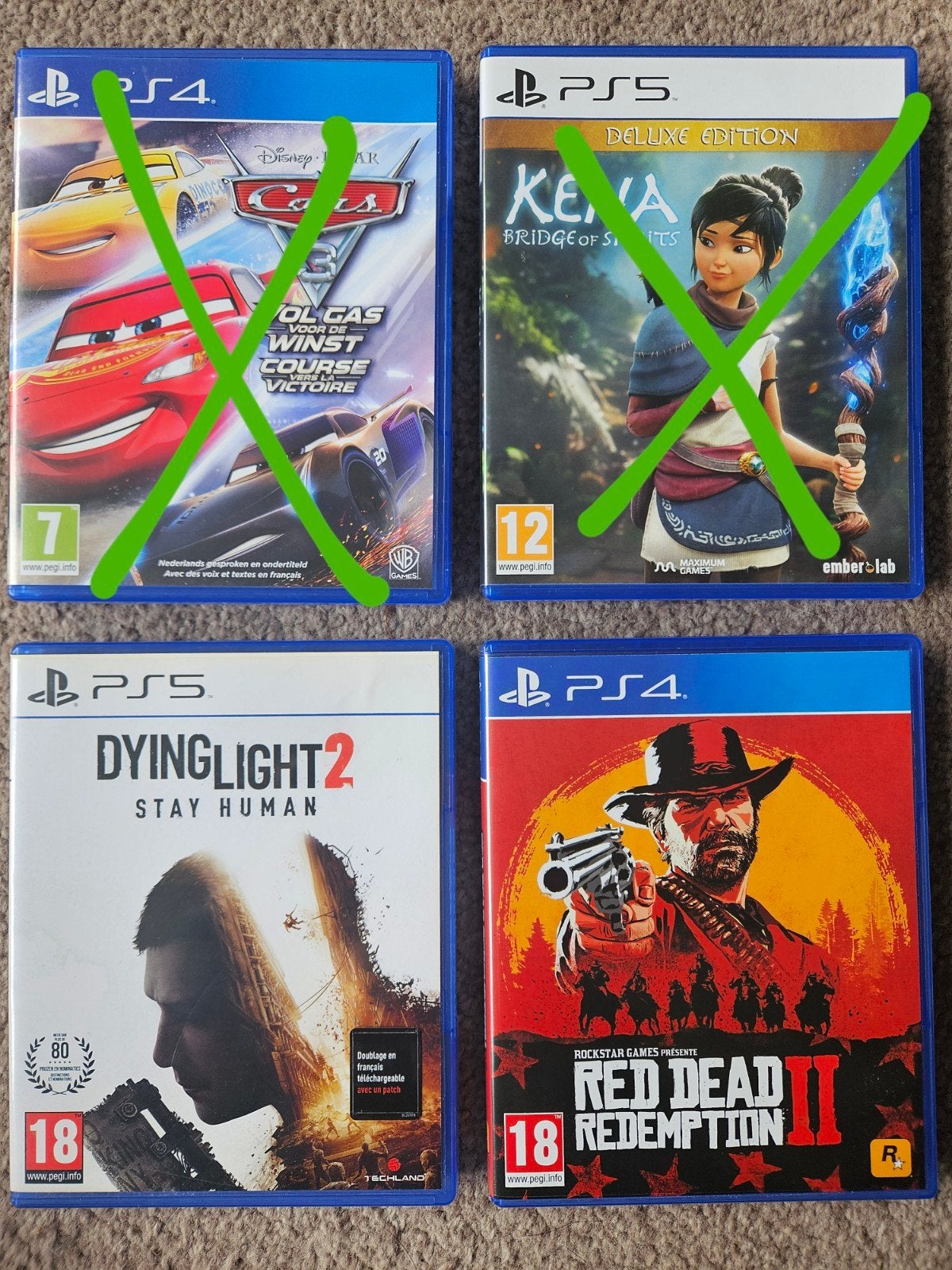 PS4/PS5 Games: Dying Light 2, Red Dead Redemption 2 (rdr2), Avontuur en Actie, Vanaf 18 jaar, 1 speler, Nieuw