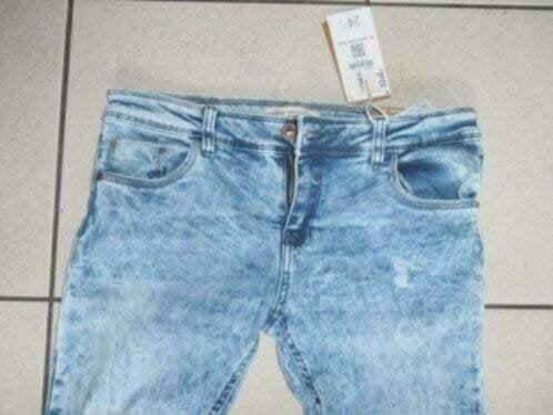 Nieuwe skinny spijkerbroek Bershka maat 38, Kleding | Dames, Blauw, Nieuw, W30 - W32 (confectie 38/40), Bershka