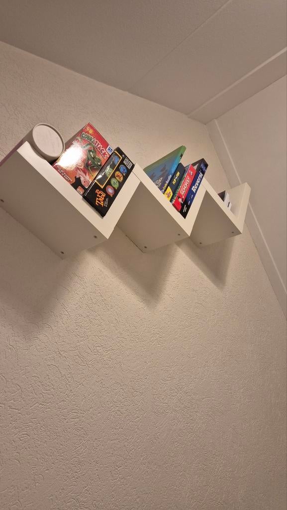 Ikea boekenrek, Ophalen of Verzenden, Metaal of Aluminium