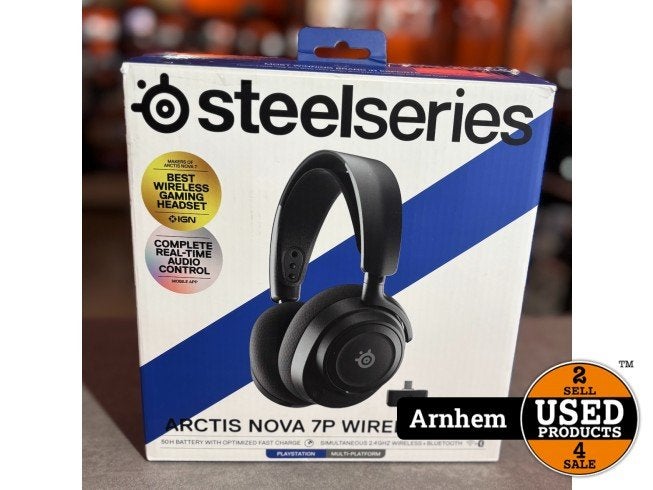 SteelSeries Arctis Nova 7P Gen 2 - Zwart | In doos, Steelseries, Zo goed als nieuw, Support@steelseries.com, 1150 18th St NW, Suite 106
Auburn, WA 98001
USA