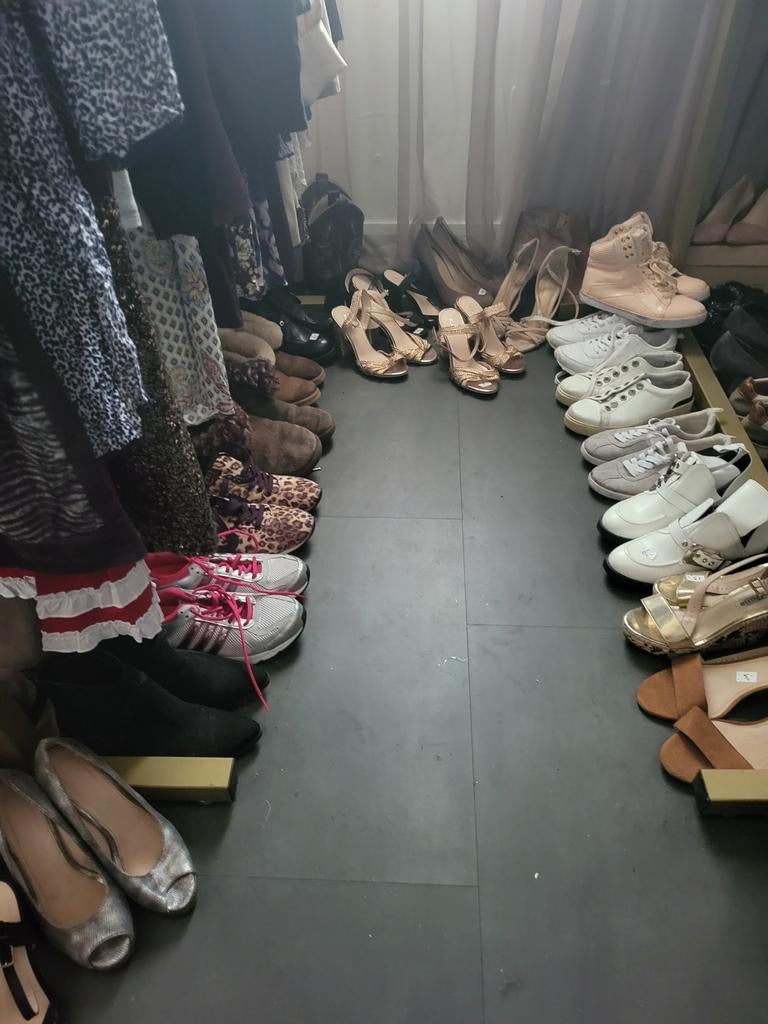 Partij schoenen dames heren Kids baby mix maten merken merk, Ophalen of Verzenden