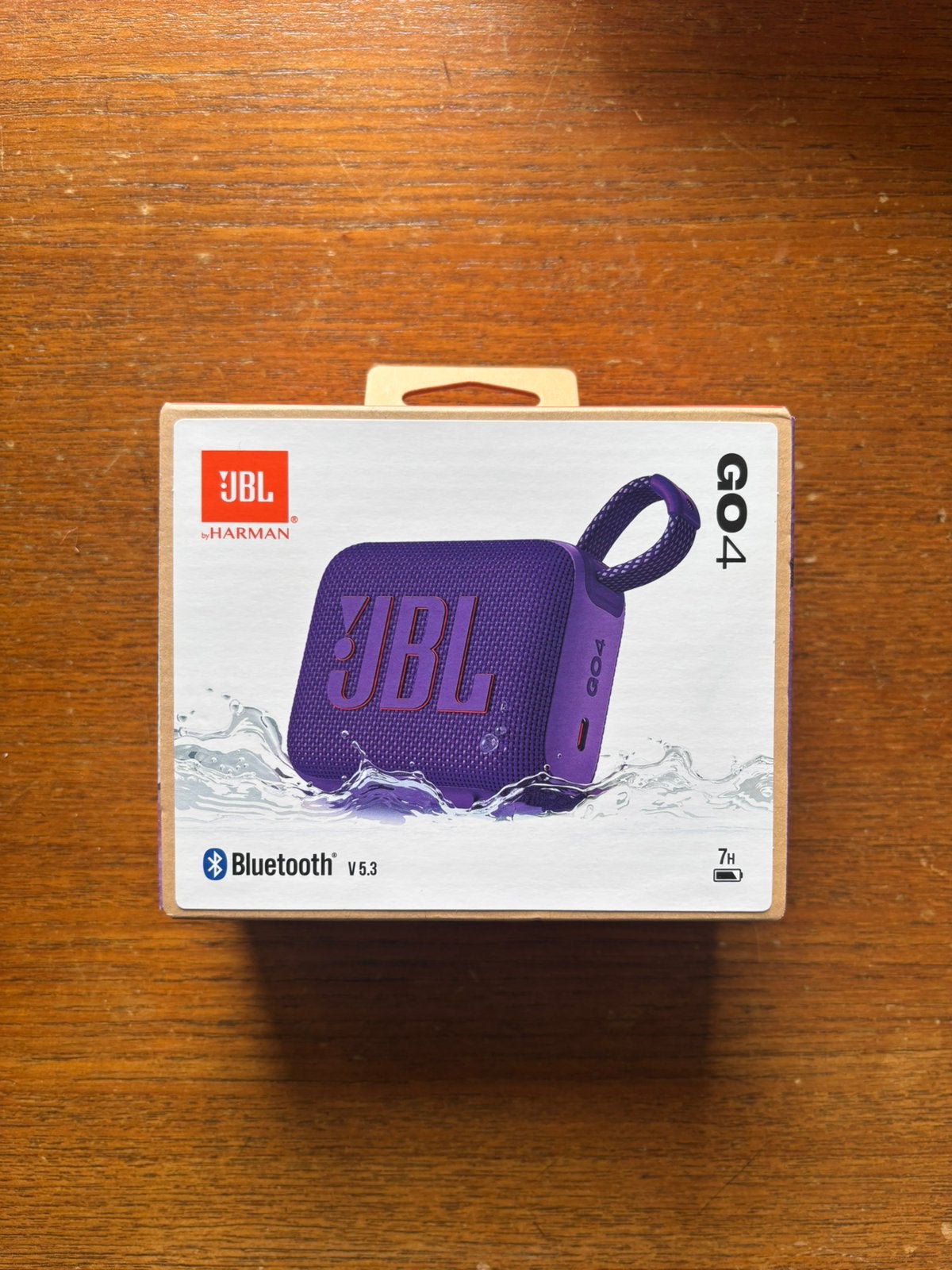 JBL Go 4 Bluetoothspeaker Paars, JBL, Overige typen, Ophalen of Verzenden, Zo goed als nieuw