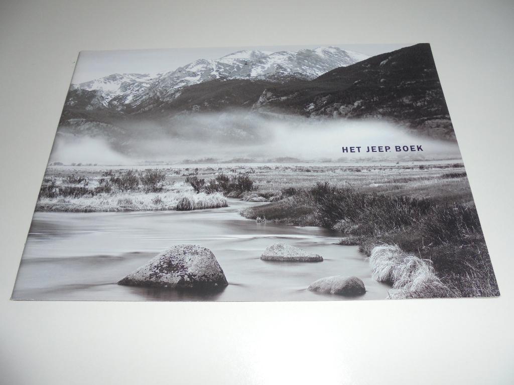 brochure Jeep modellenprogramma  2003, Ophalen of Verzenden, Nieuw, Overige merken