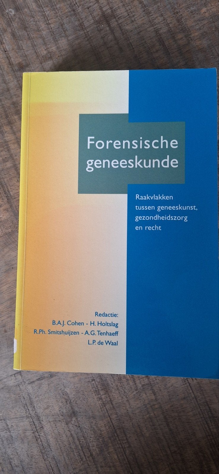 Forensische geneeskunde HBO Verpleegkundige, Ophalen of Verzenden, Zo goed als nieuw, HBO