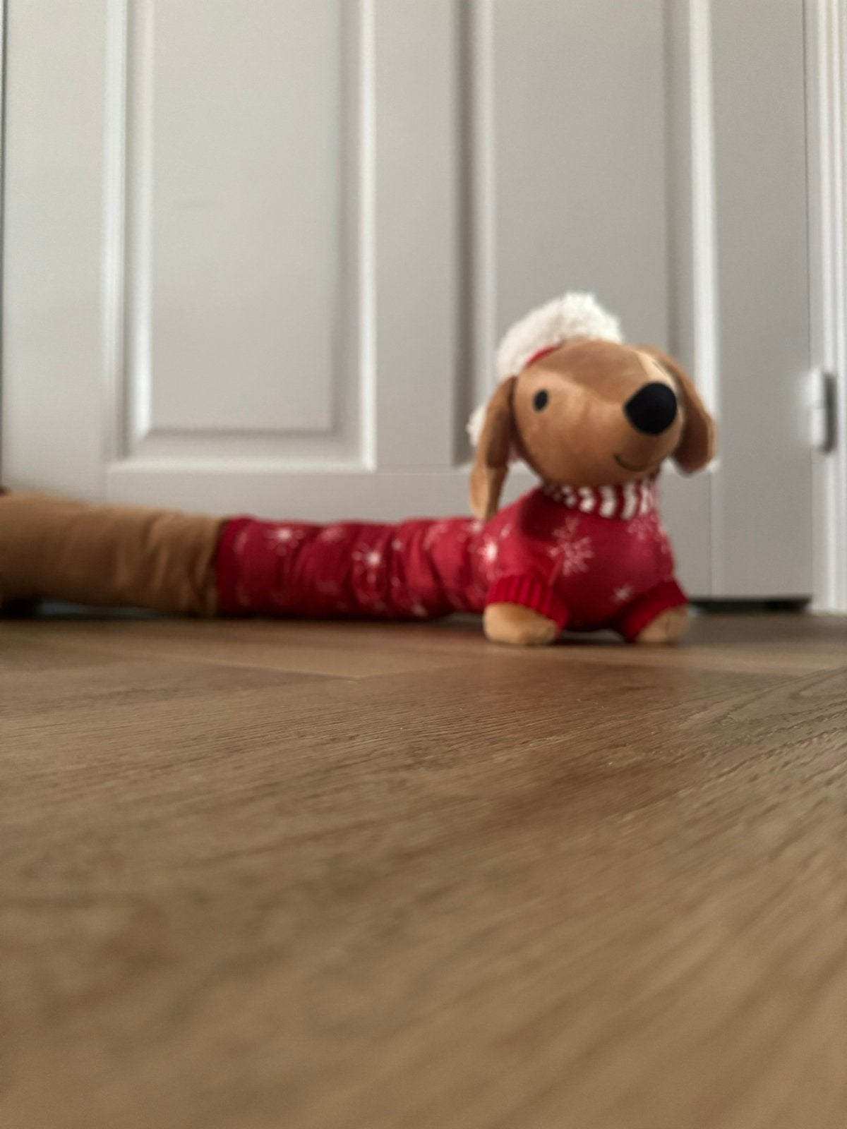 Kerst Teckel tochtstopper deurstopper, Ophalen of Verzenden, Nieuw