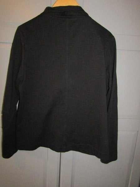 G1065 Zoso mt XL blazer jasje zwart military jogging, Kleding | Dames, Verzenden, Zwart, Maat 46/48 (XL) of groter, Zo goed als nieuw