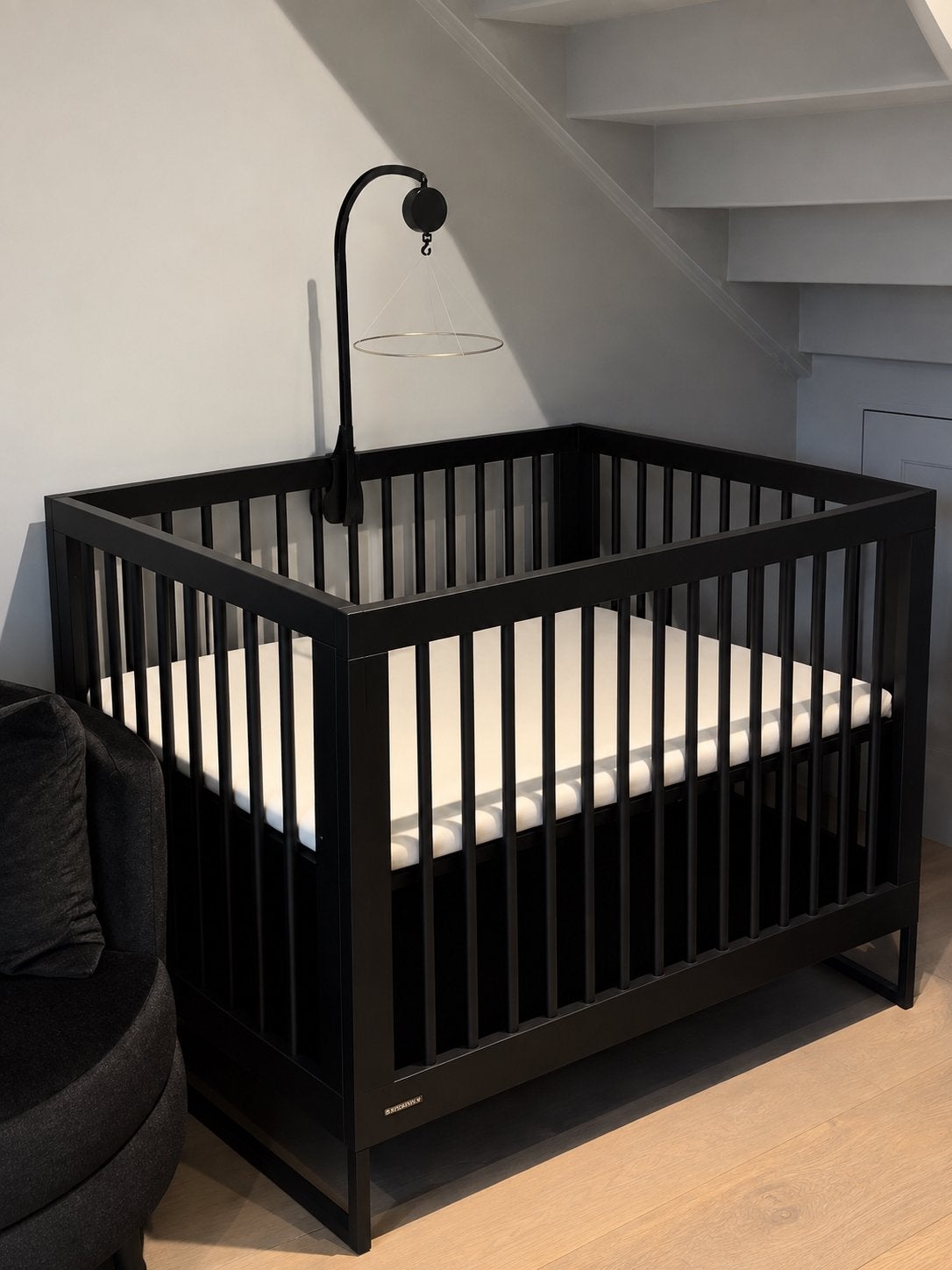 Kidsmill modular box mat zwart, Kinderen en Baby's, Ophalen, Zo goed als nieuw, Rechthoekig, In hoogte verstelbaar