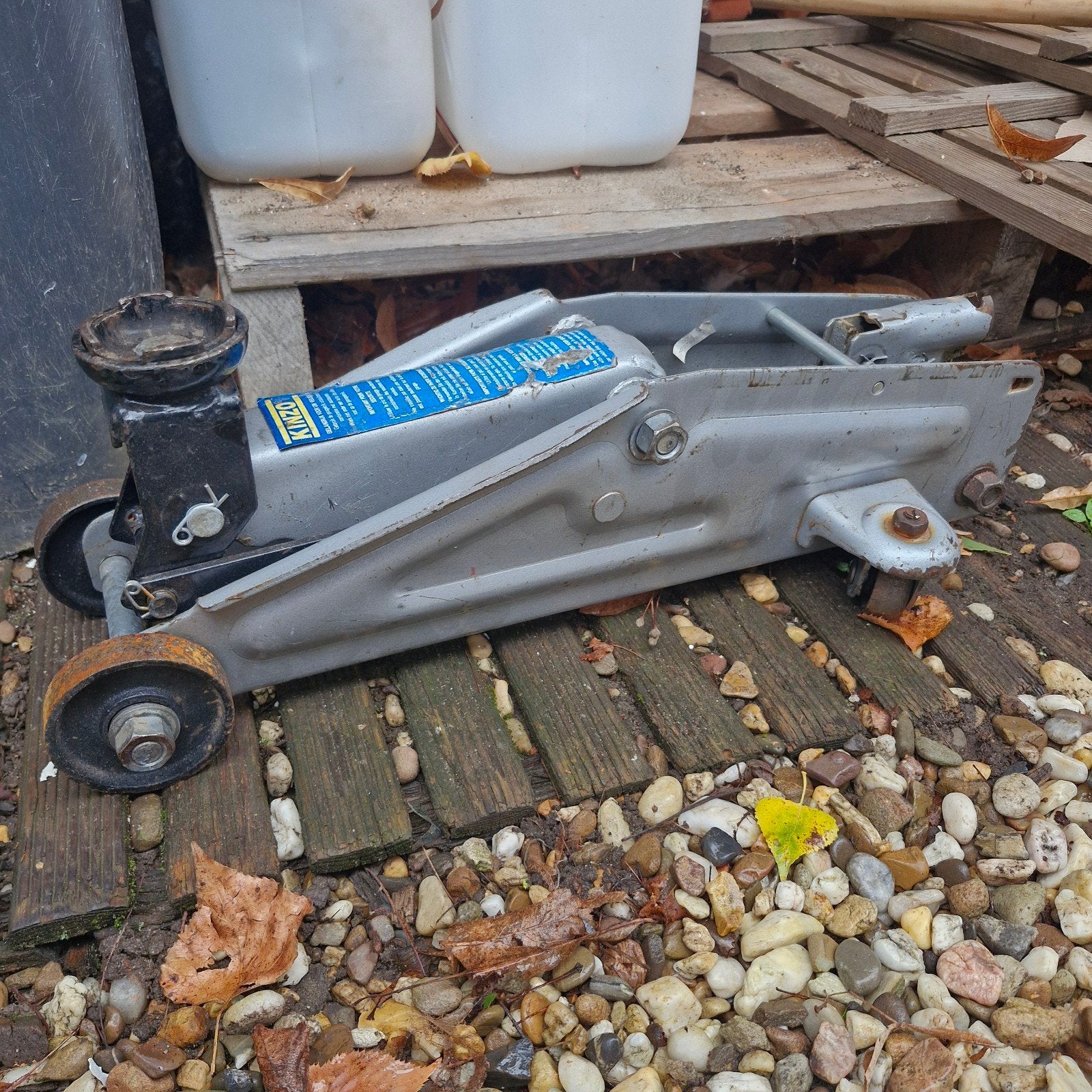 Kinzo Garagekrik - Gebruikt, Auto diversen, Ophalen, Gebruikt, Manueel, Garagekrik