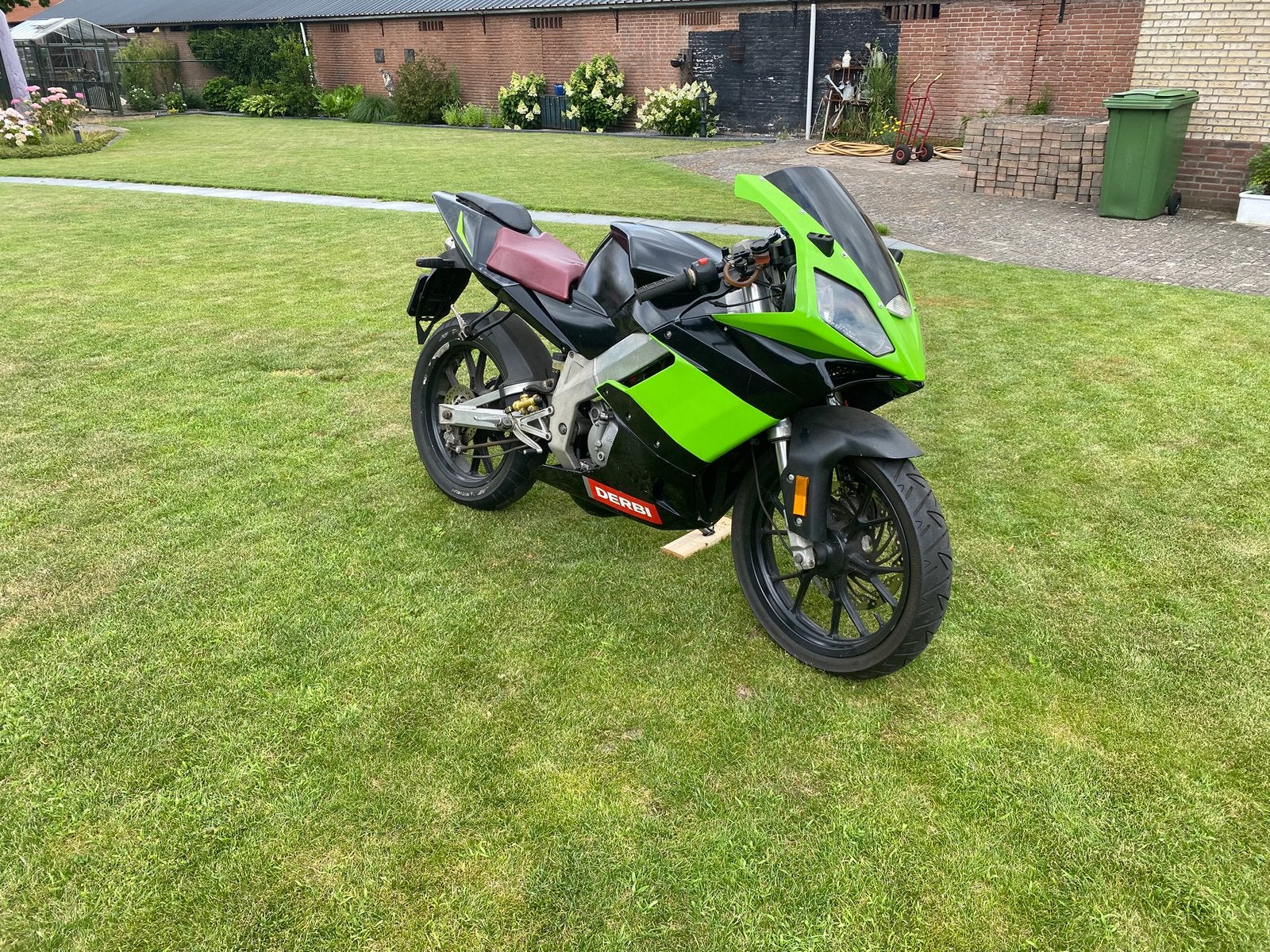 Derbi GPR 80cc polini, Ophalen, 6 versnellingen, Maximaal 45 km/u, Zo goed als nieuw